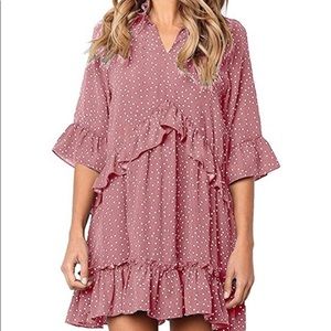 Ruffle Polka Dot Dress
